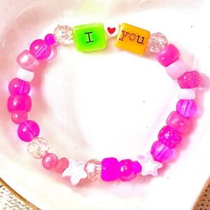 BUY1GET1FREE I love you kawaii aesthetic bracelet